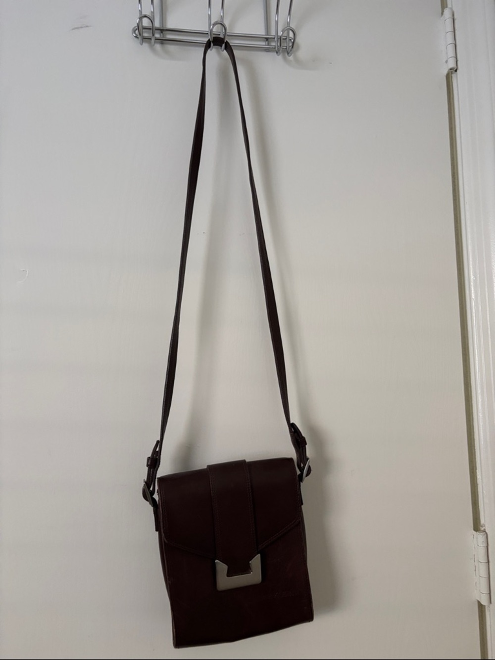 Anne Klein Dark Brown Crossbody Bag